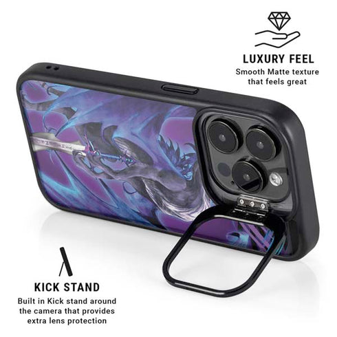 Dragonsword Stormblade by Ruth Thompson iPhone 14 Pro Kickstand Case